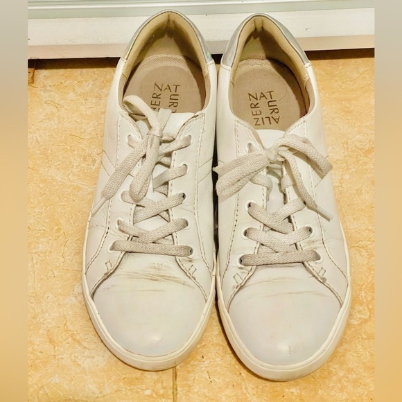 Naturalizer Shoes - Naturalizer Women’s Morrison, White Leather Lace Shoes Sneakers, Size 10.5M